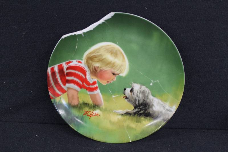 lot 167 image: Donald Zolan Plate