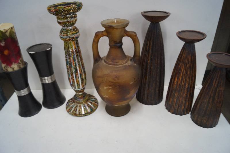 lot 37 image: Candel Stands