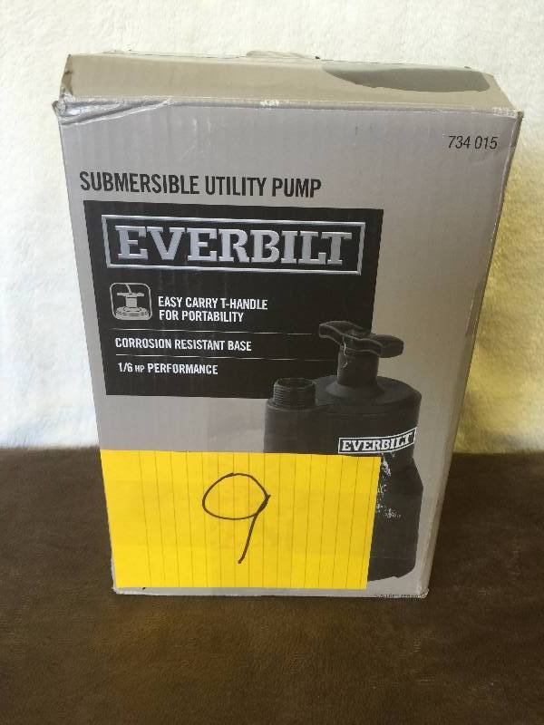Everbuilt Submerible Pump