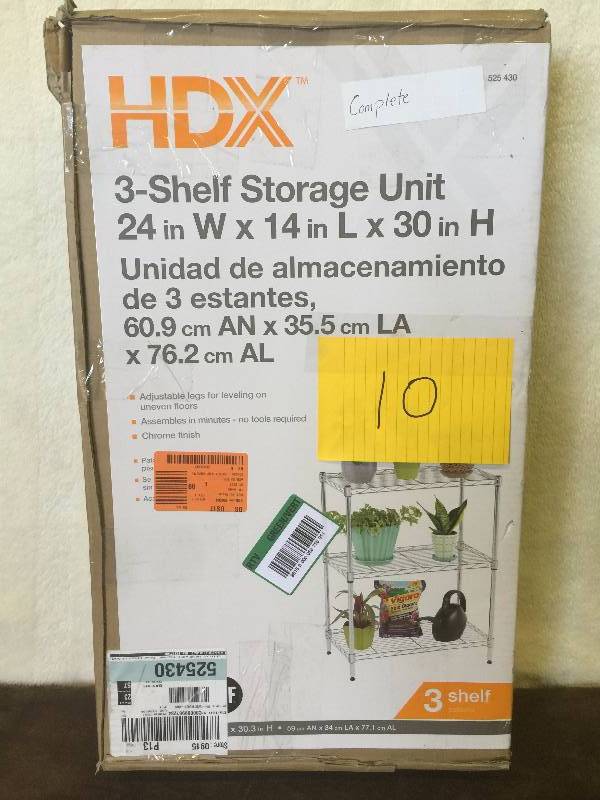 HDX3 Shelf Storage Unit 24x1430