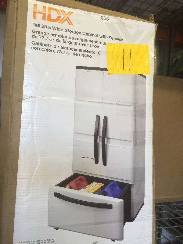 HDX 29 Wide Storage Cabinet with Drawer