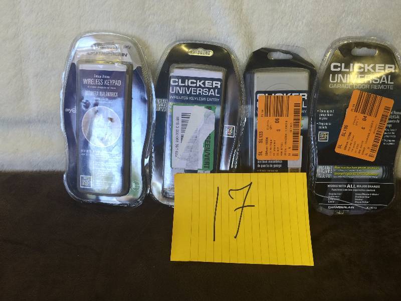 Lot of Clicker  Universal Garage door Openers