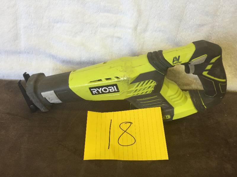 Ryobi Reciprocal saw - used tested works Tool only
