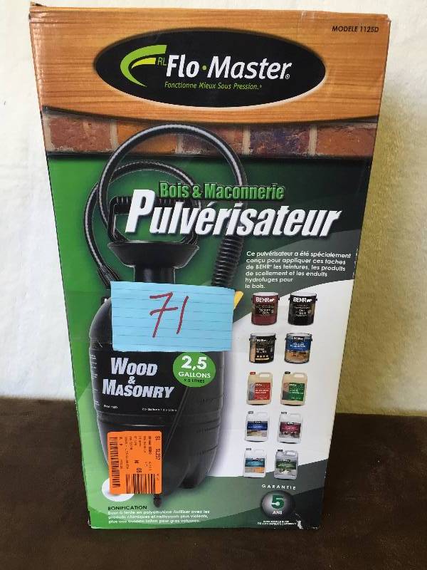 Flo Master Wood & Masonry Sprayer