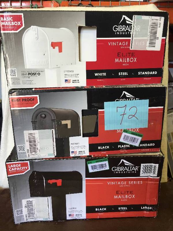 Lot of Mailboxes