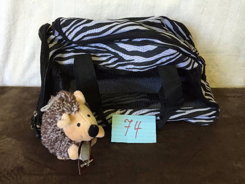 Small Dog Carrier and toy
