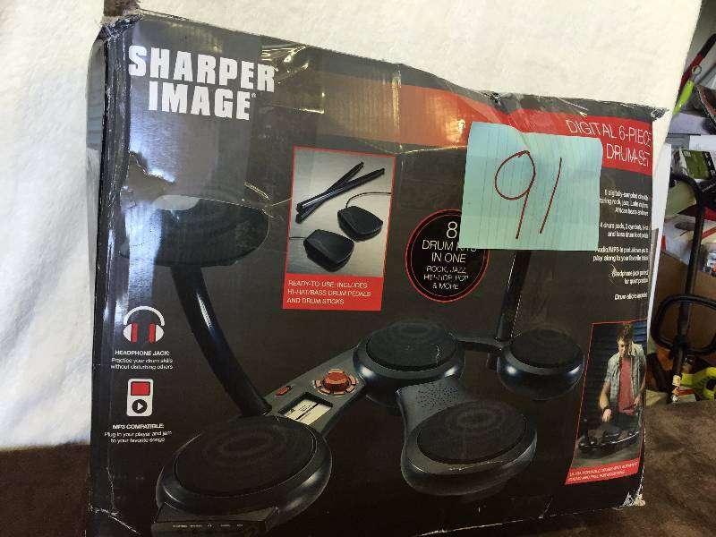 Sharper Image Digital Drum Set