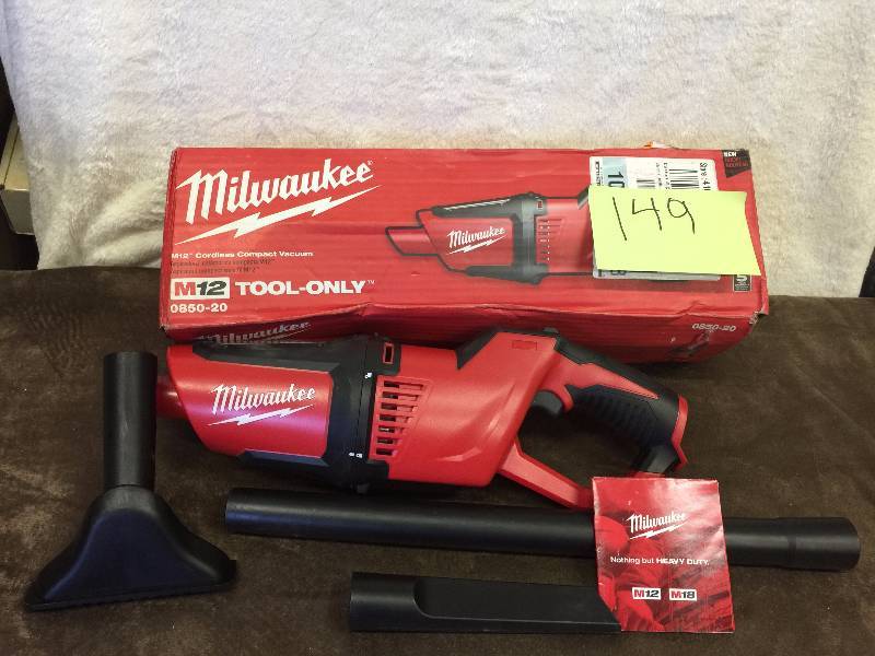 Milwaukee compact vacuum m12 Toll only