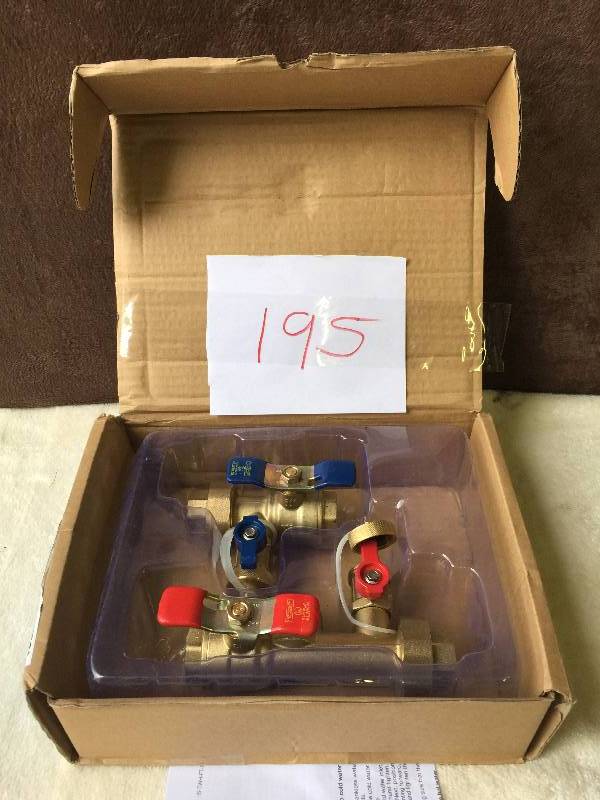 Watts 34 in. Lead Free Copper Tankless Water Heater Valve Installation Kit