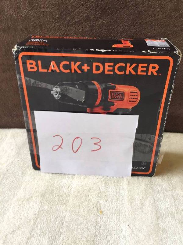 Black and Decker Drill