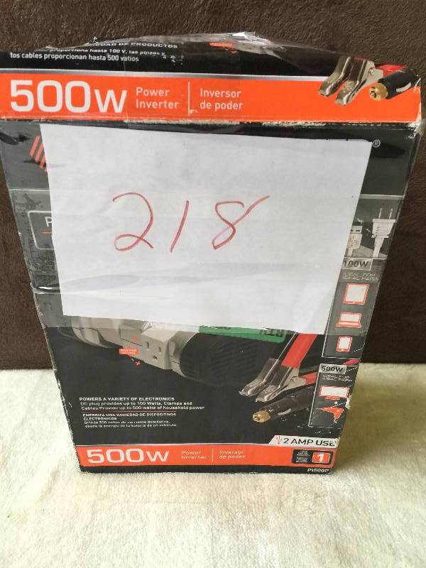 Black and Decker 500W Power Inverter