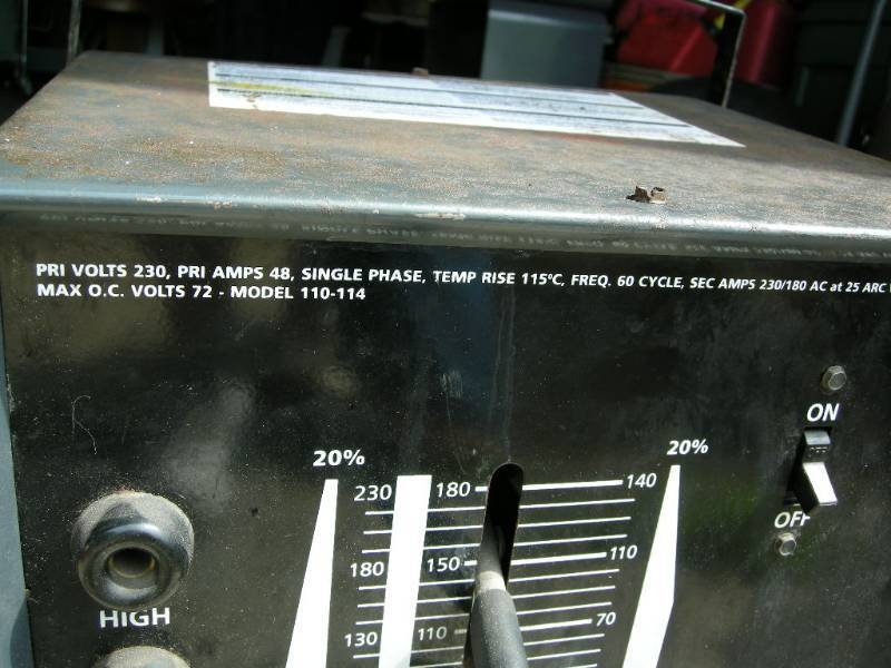 lot 12 image: Dayton arc welder