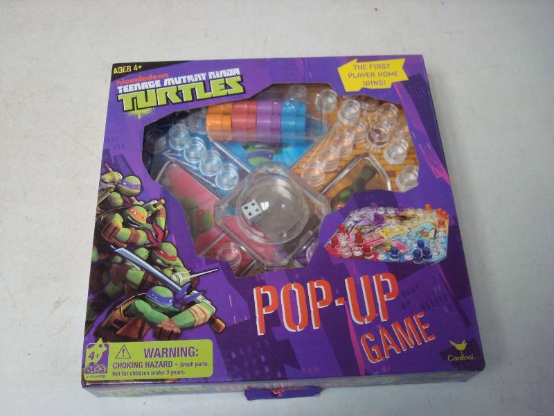 lot 60 image: Teenage Mutant Turtles Pop-Up Game