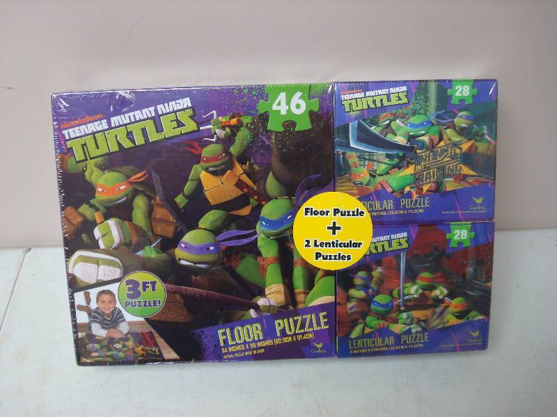 lot 61 image: New Teenage Mutant Ninja Turtles Puzzles