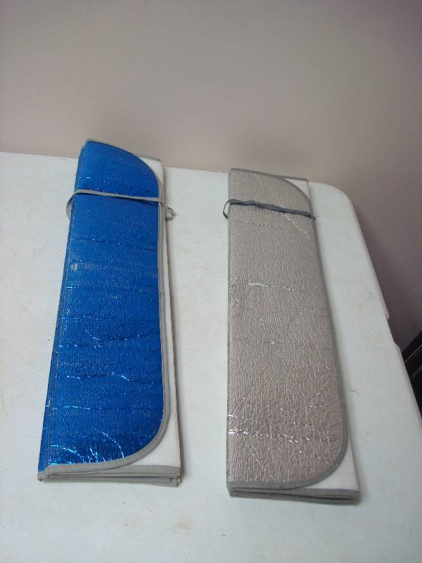 lot 96 image: Pair of Windshield Sun Shades