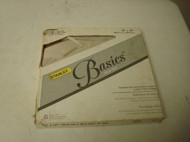 lot 98 image: Unused Mirror Tiles