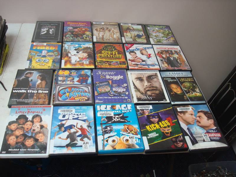 lot 102 image: Lot Of DVDs, Used May Show Wear, Untested