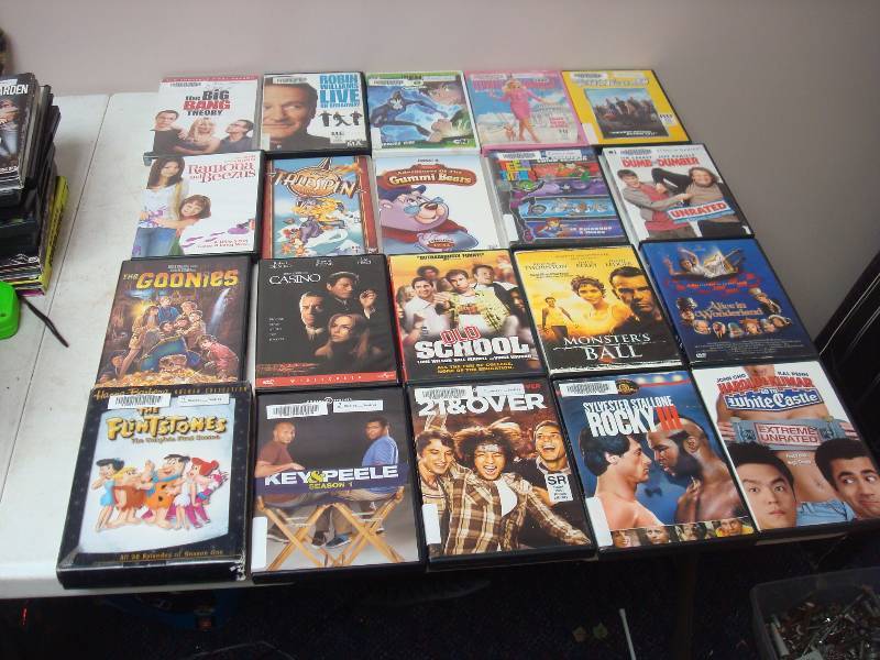 lot 103 image: Lot Of DVDs, Used May Show Wear, Untested