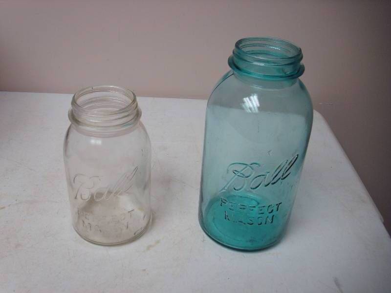 lot 145 image: Pair Of Vintage Ball Mason Jars