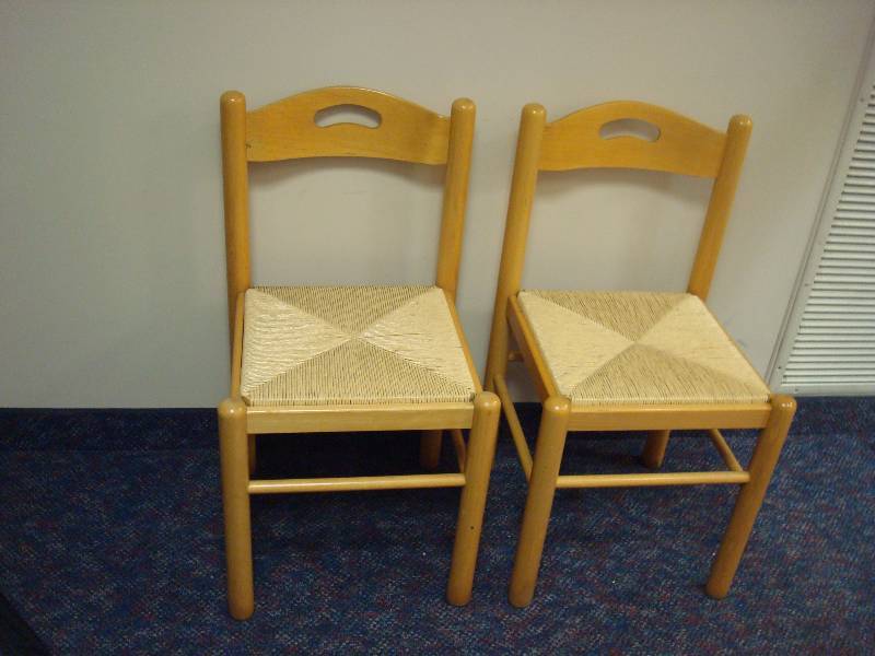 lot 148 image: Pair Of Kitchen Chairs