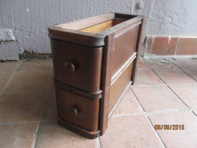 antique wood sewing drawer only wit...