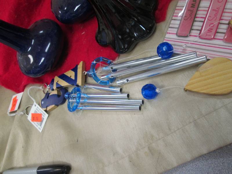 4-Wind chimes, 4- different kind of...