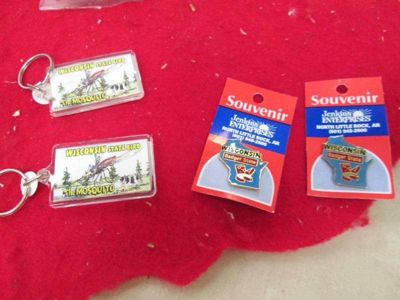 Magnets that say My friends went to...