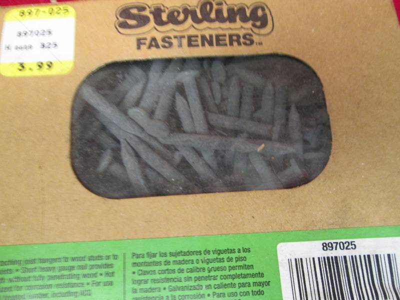 2- Sterling fasteners Hot galvanize...