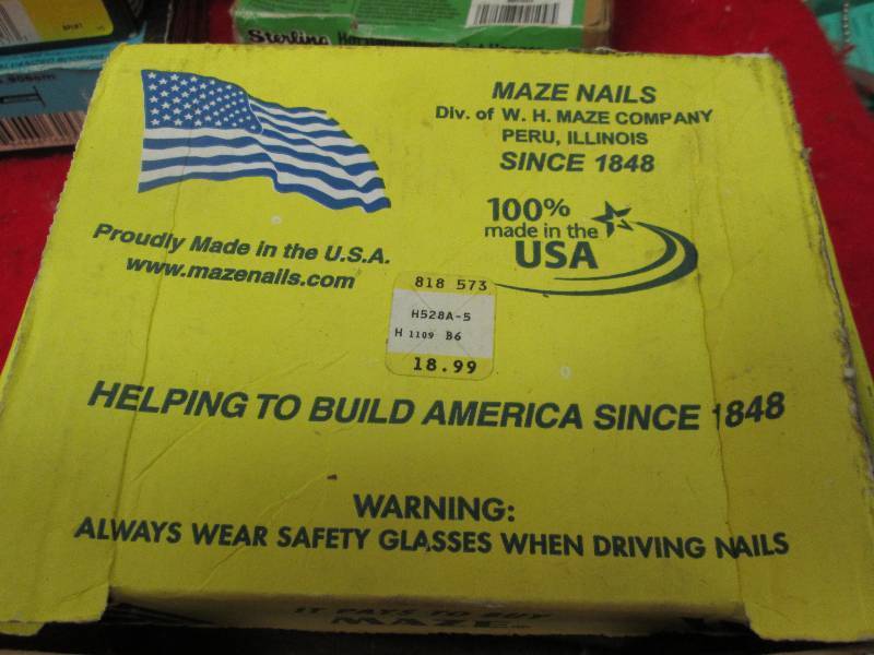 Maze nails Genuine made in America ...