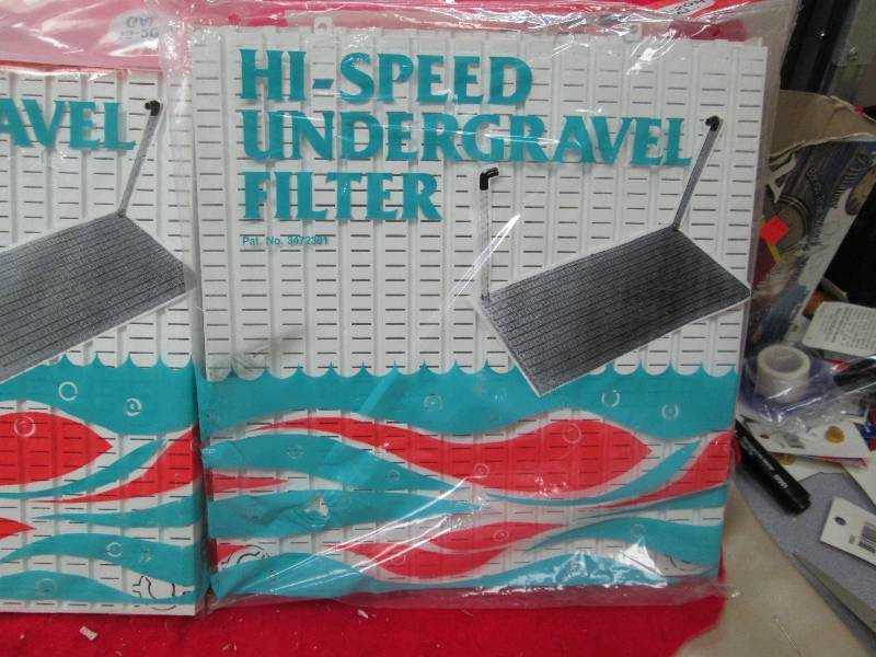 Qty 2 Hi-Speed Under gravel Filter ...