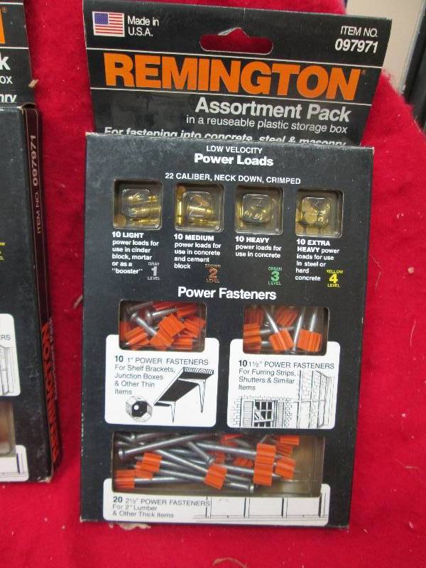 3- Remington Assortment Pack in a r...