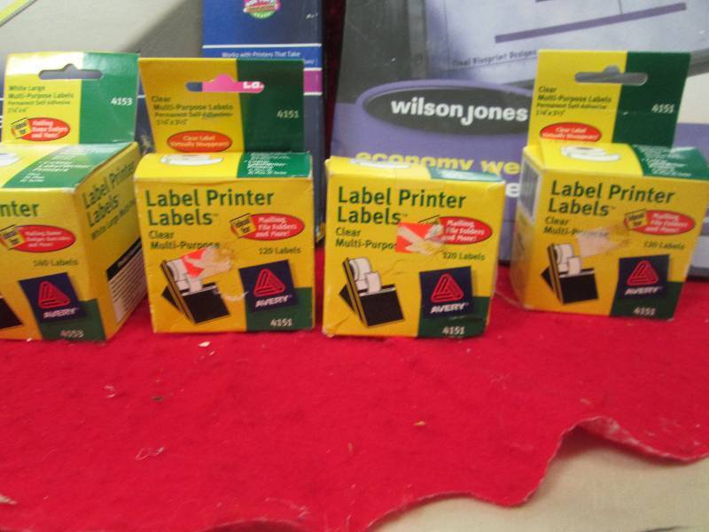 Avery wide format print-on dividers...