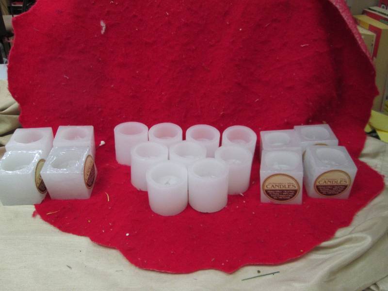 Assortment of round and square LED ...