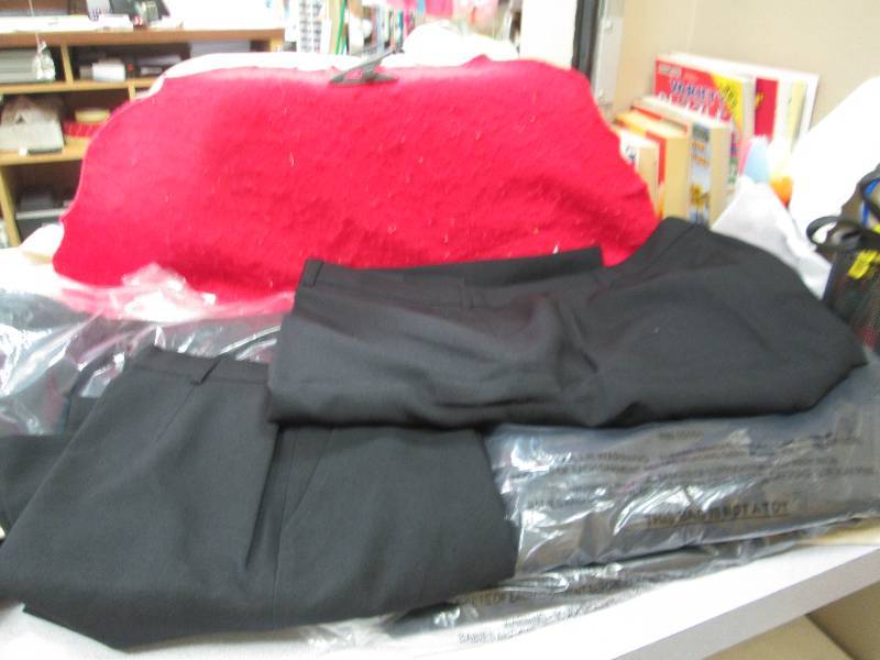 Qty 5 Cintas black dress pants size...