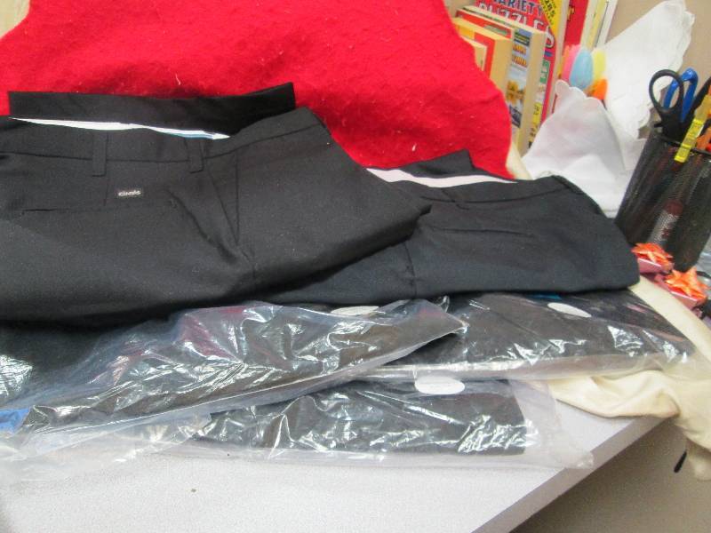 Qty 5 Cittas black dress pants size...
