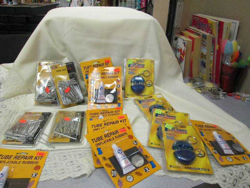 Nail set 2.5 2, Tube repair kit, ...