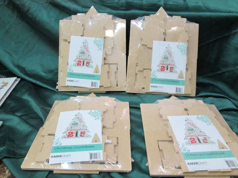 Qty 4-Kaiser Craft Christmas countd...