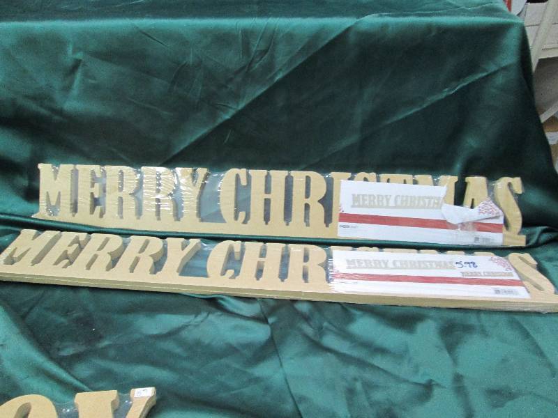 Qty 2 Kaiser craft Merry Christmas ...