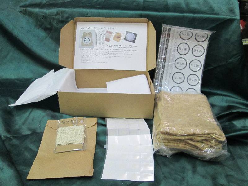 You did it DIY Craft Kit 12 Burlap...