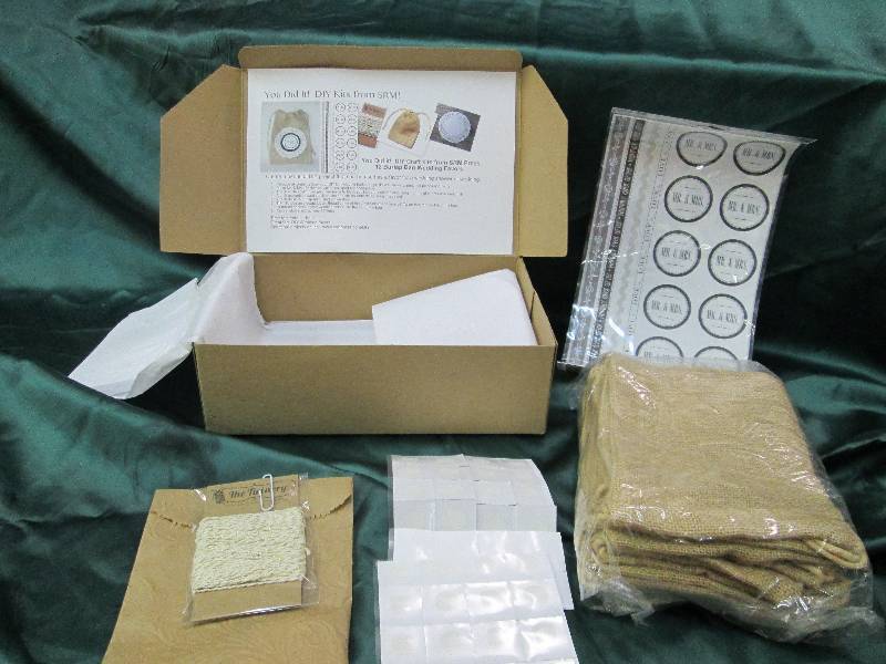 You did it DIY Craft Kit 12 Burlap...