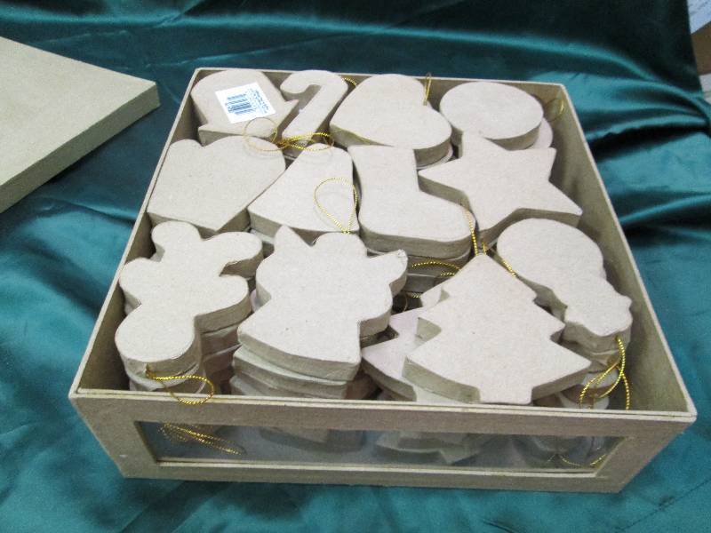 Assortment of Christmas ornaments l...