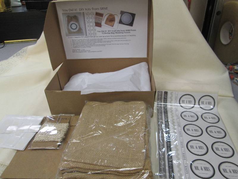 You did it DIY Craft Kit 12 Burlap...