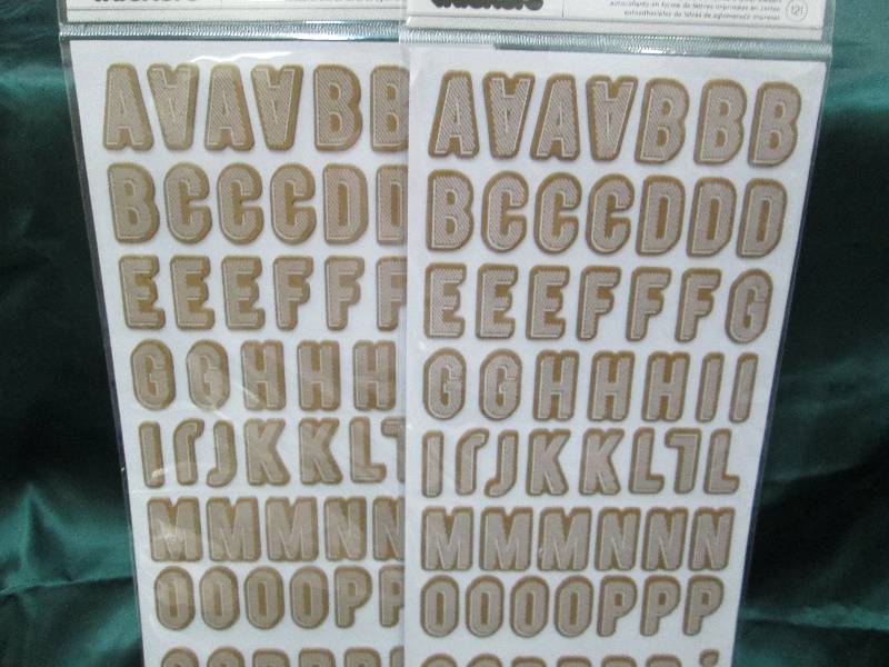 Qty 2 Thickers Index printed chipbo...