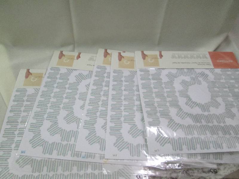 Qty 5 Flutterbys paper Garlands...