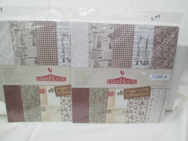 Qty 2 Farm house paper company Bals...