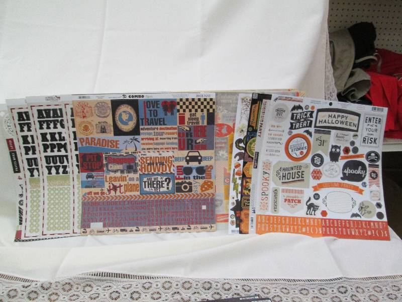 Qty 13 Assortment of stickers...
