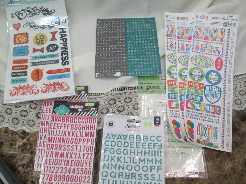 Qty 11 different kinds of stickers...