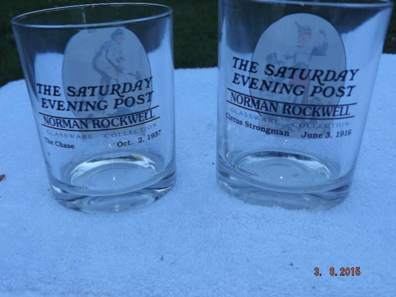 Saturday evening post glasses