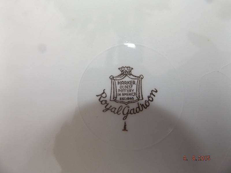 Royal Gadroon dishes