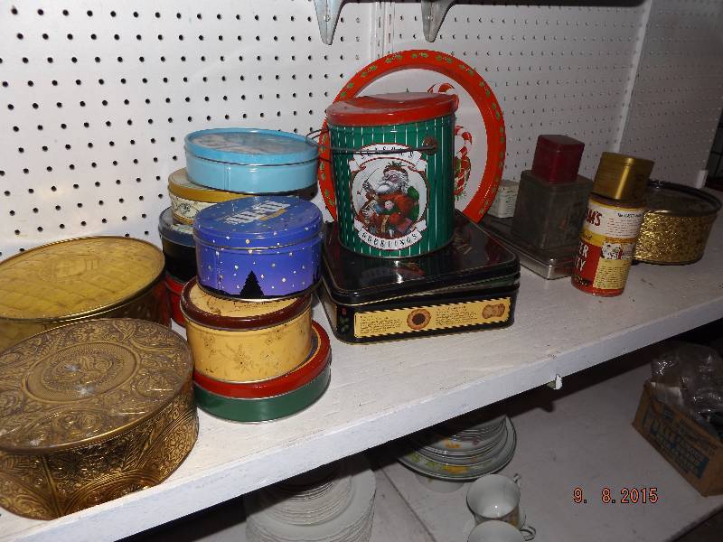 Antique tins
